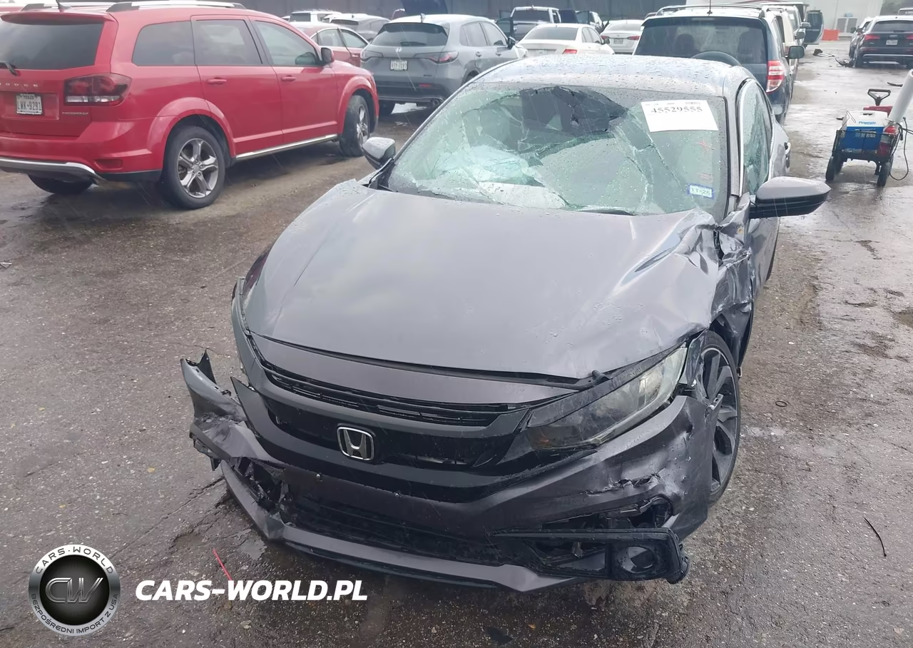 2021 Honda Civic Sport VIN:19XFC2F87ME202096 - 6