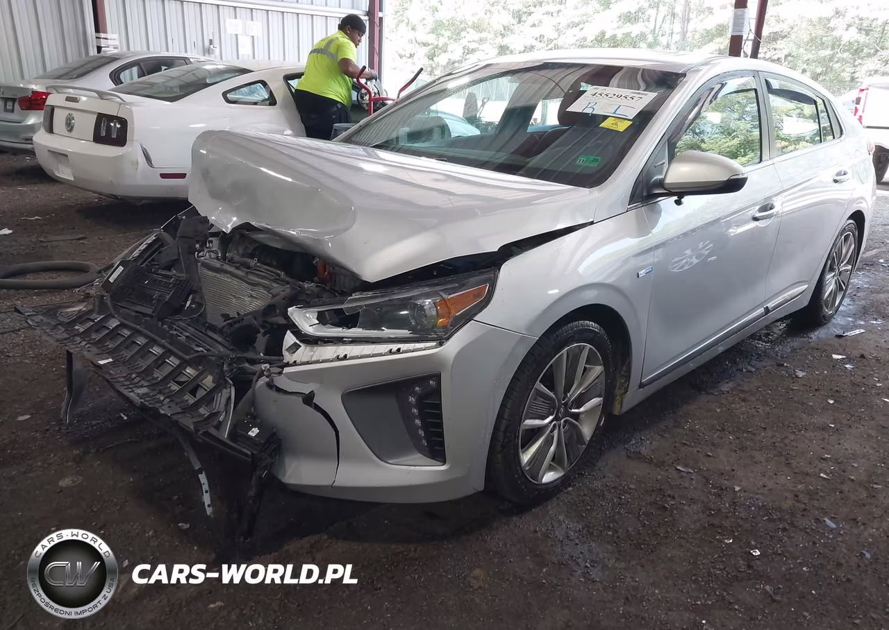 2018 Hyundai Ioniq Hybrid Limited VIN:KMHC85LC7JU066270 - 2