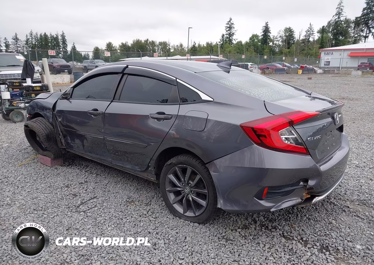 2020 Honda Civic Ex VIN:19XFC1F30LE217942 - 3