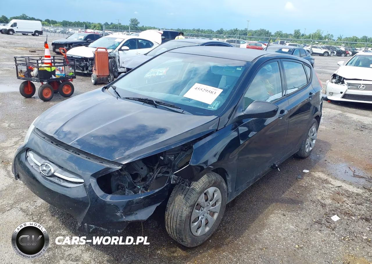 2017 Hyundai Accent Se VIN:KMHCT5AE8HU343926 - 2