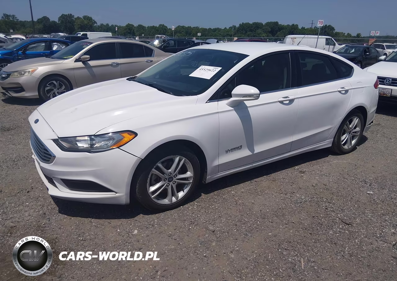 2018 Ford Fusion Hybrid Se VIN:3FA6P0LU9JR253748 - 2