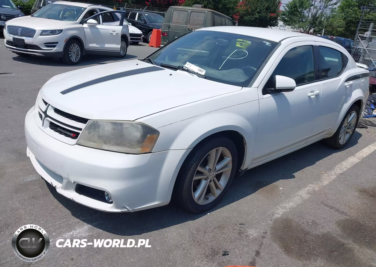 2013 Dodge Avenger Sxt VIN:1C3CDZCB4DN519603 - 2