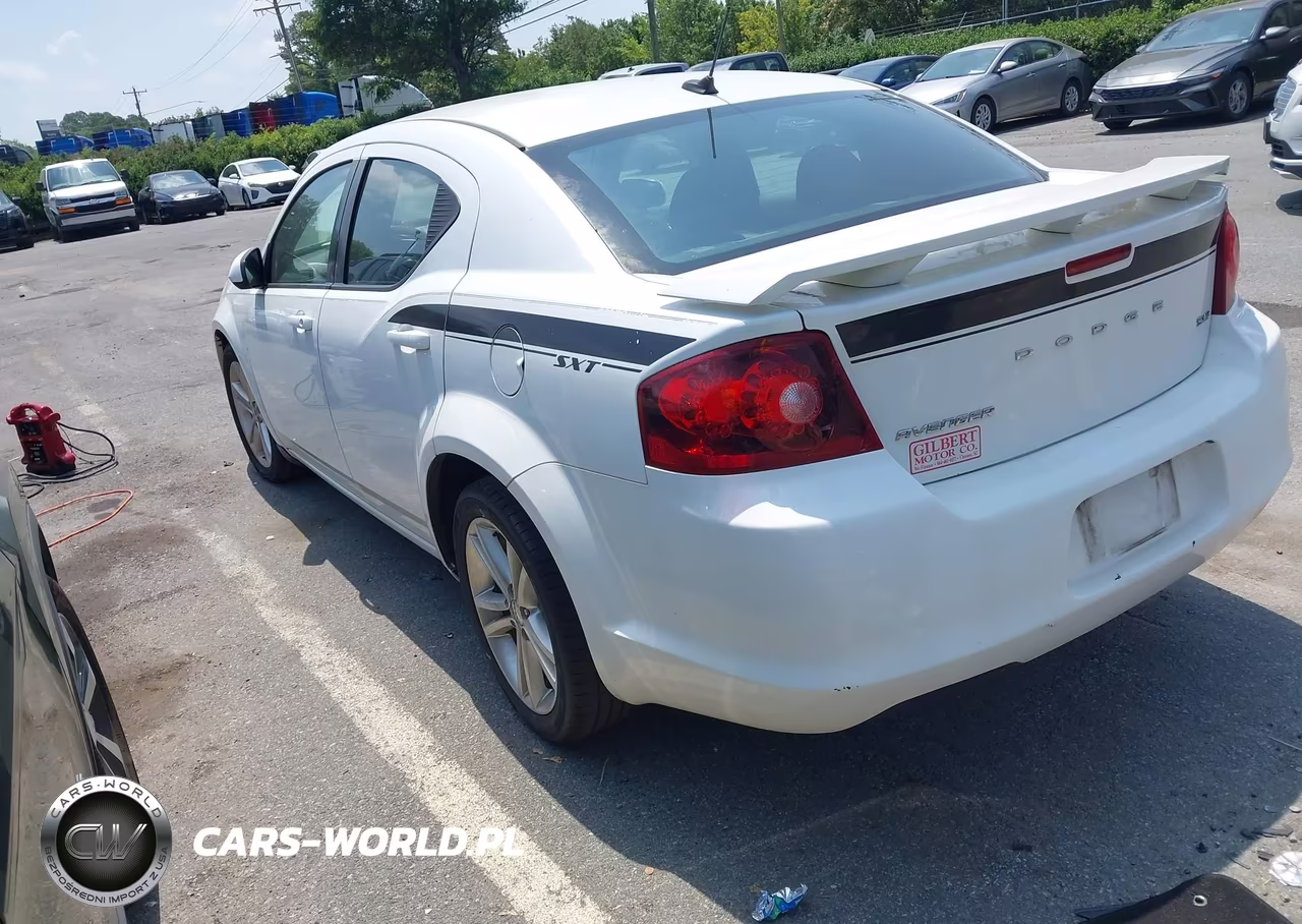 2013 Dodge Avenger Sxt VIN:1C3CDZCB4DN519603 - 3