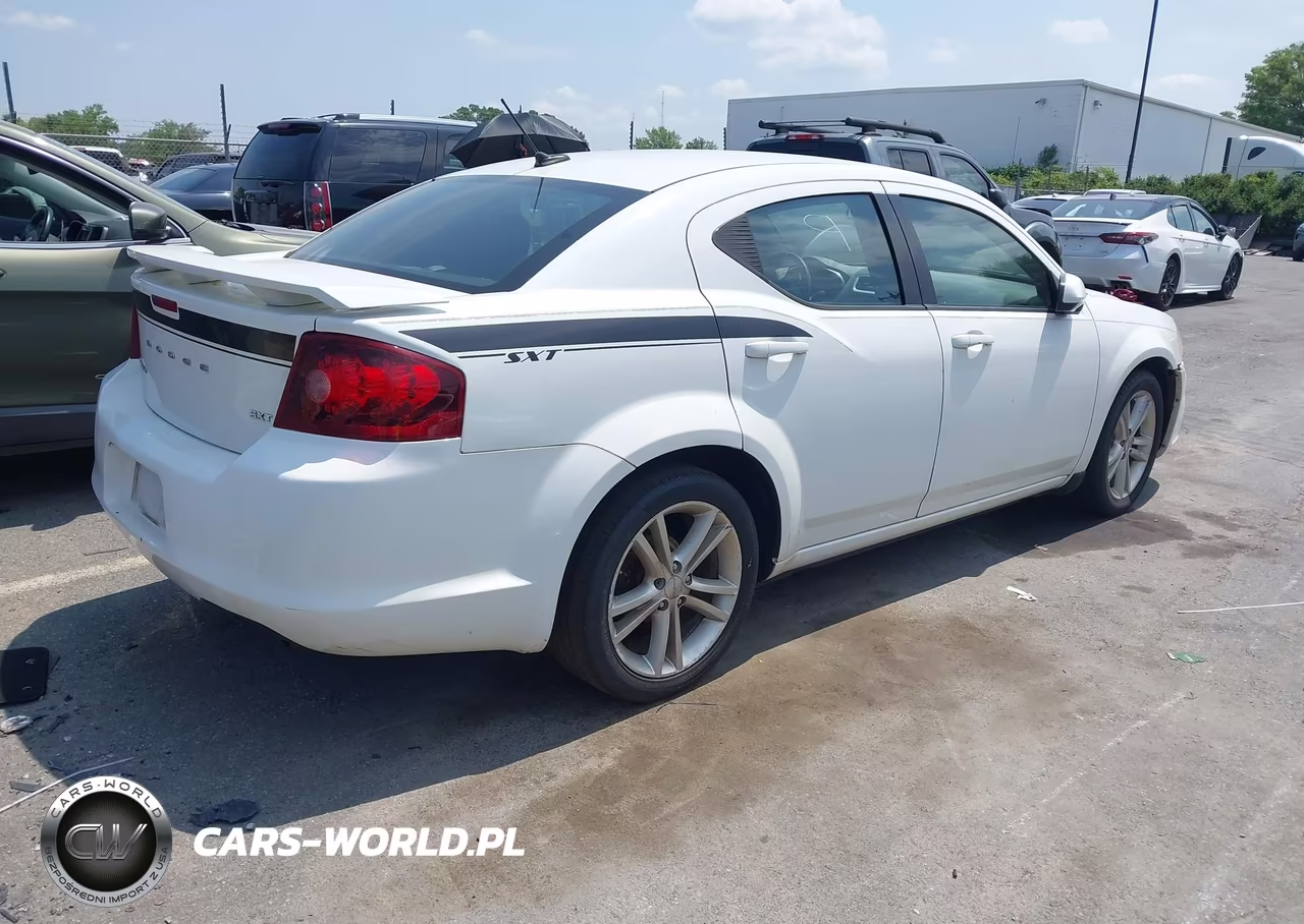 2013 Dodge Avenger Sxt VIN:1C3CDZCB4DN519603 - 4