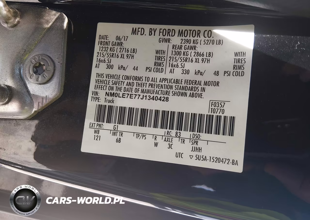2018 Ford Transit Connect Xl VIN:NM0LE7E77J1340428 - 9