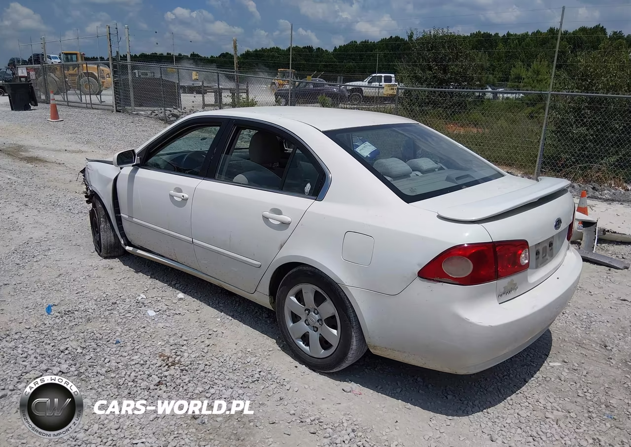 2008 Kia Optima Lx VIN:KNAGE123685275364 - 3