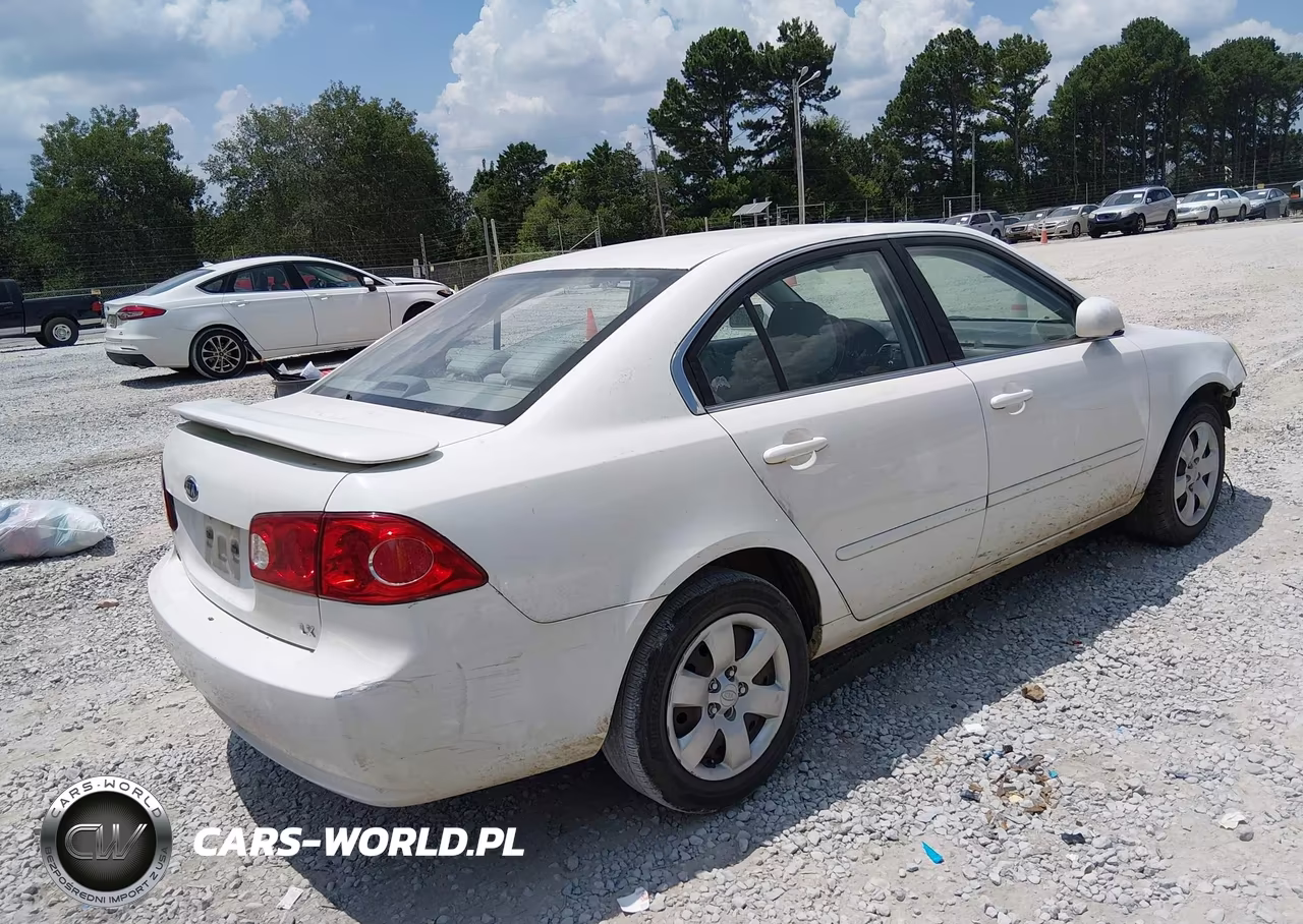 2008 Kia Optima Lx VIN:KNAGE123685275364 - 4