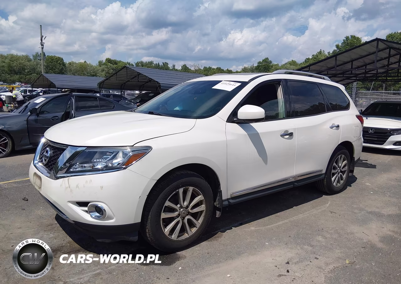 2016 Nissan Pathfinder Platinum-S-Sl-Sv VIN:5N1AR2MM9GC660562 - 2