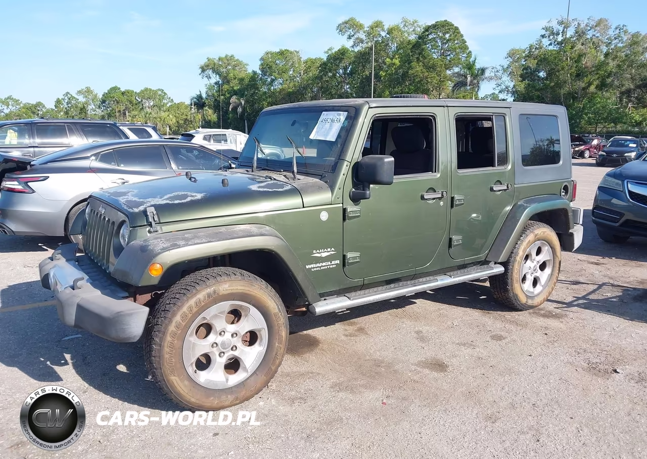 2007 Jeep Wrangler Unlimited Sahara VIN:1J4GA59187L157962 - 2