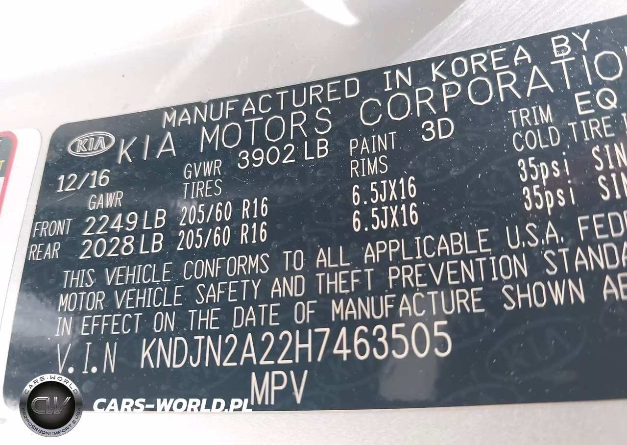 2017 Kia Soul VIN:KNDJN2A22H7463505 - 9