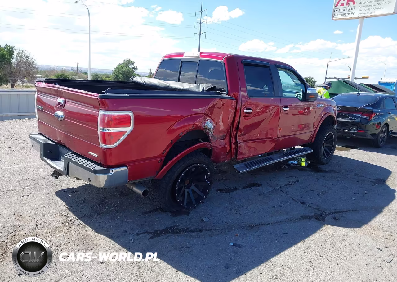 2014 Ford F-150 Lariat VIN:1FTFW1EF4EFB90918 - 4