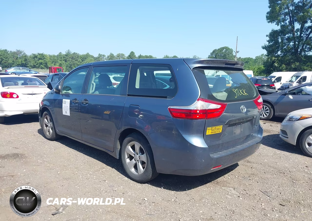 2015 Toyota Sienna L 7 Passenger VIN:5TDZK3DC3FS585962 - 3