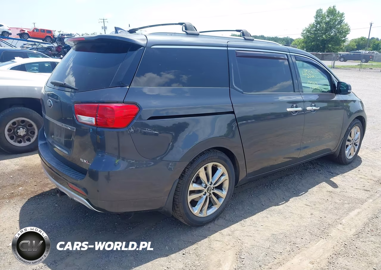 2015 Kia Sedona Sx Luxury VIN:KNDME5C1XF6026244 - 4