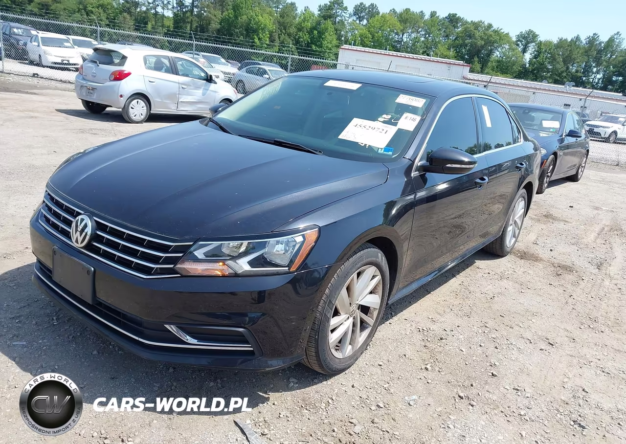 2018 Volkswagen Passat 2.0T Se VIN:1VWBA7A34JC022832 - 2