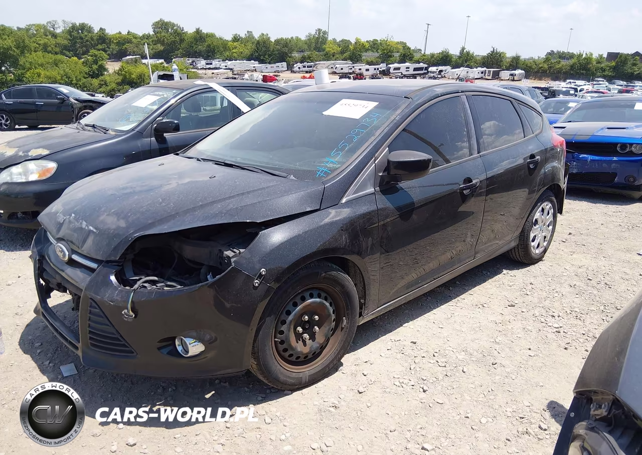 2012 Ford Focus Se VIN:1FAHP3K26CL338185 - 2