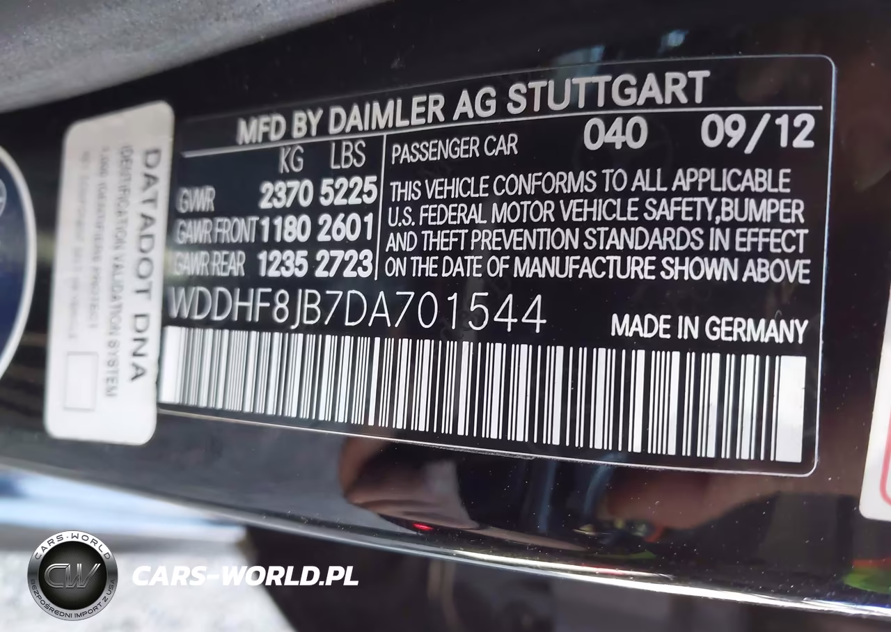 2013 Mercedes-Benz E 350 4Matic VIN:WDDHF8JB7DA701544 - 9