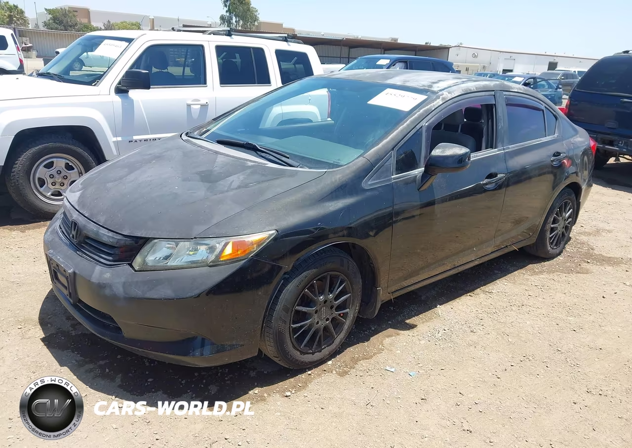 2012 Honda Civic Lx VIN:2HGFB2F58CH570235 - 2