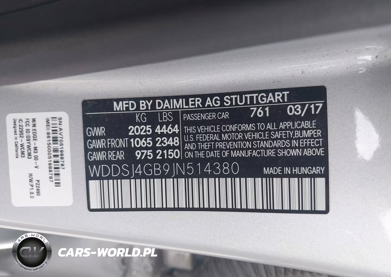 2018 Mercedes-Benz Cla 250 4Matic VIN:WDDSJ4GB9JN514380 - 9