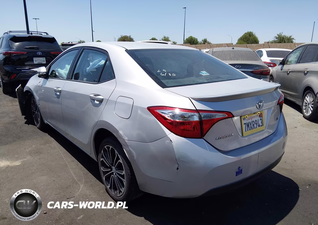 2016 Toyota Corolla S Plus VIN:5YFBURHE2GP366950 - 15