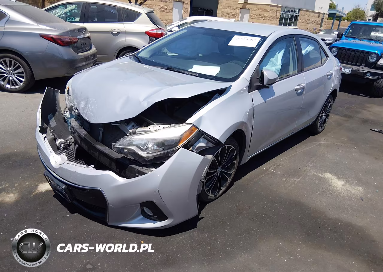 2016 Toyota Corolla S Plus VIN:5YFBURHE2GP366950 - 2