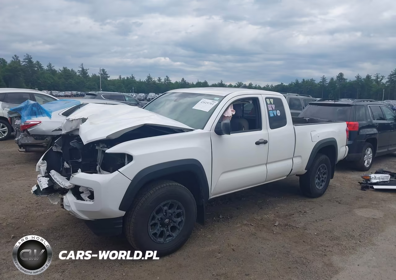 2020 Toyota Tacoma Sr VIN:5TFSX5EN0LX071412 - 2