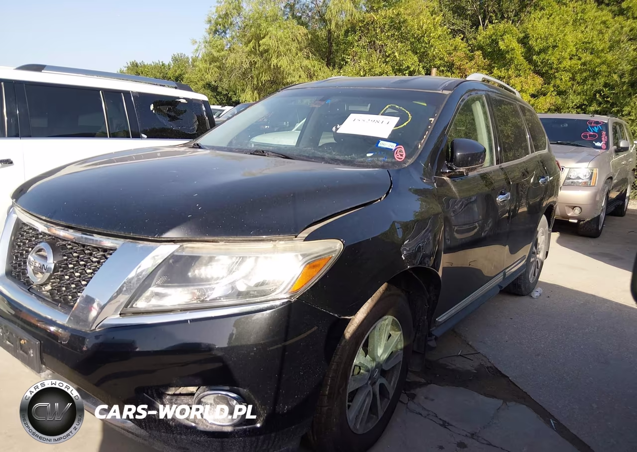 2015 Nissan Pathfinder Sl VIN:5N1AR2MM5FC717354 - 2