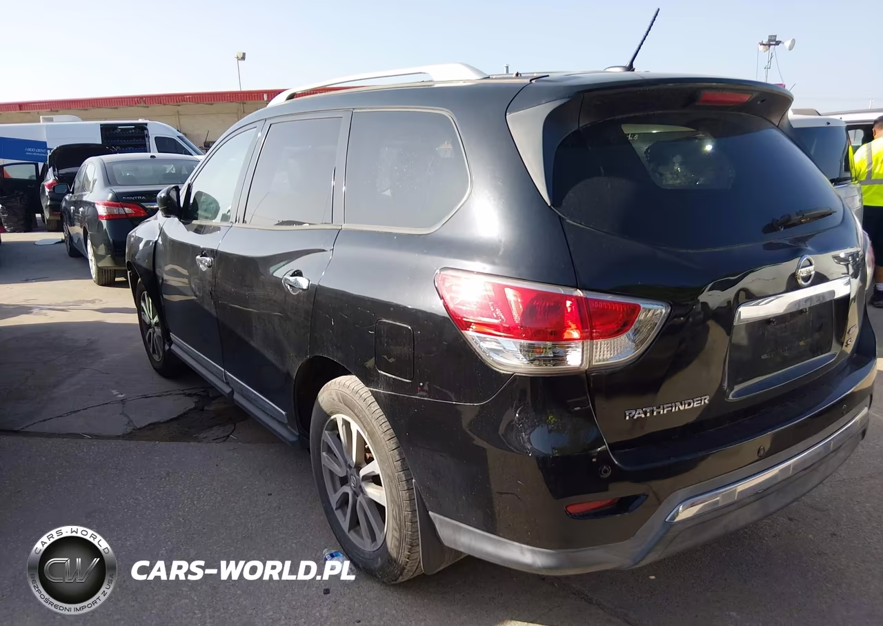 2015 Nissan Pathfinder Sl VIN:5N1AR2MM5FC717354 - 3