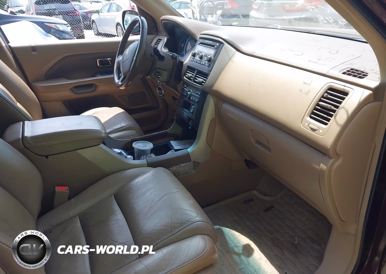 2007 Honda Pilot Ex-L VIN:2HKYF18537H512002 - 5