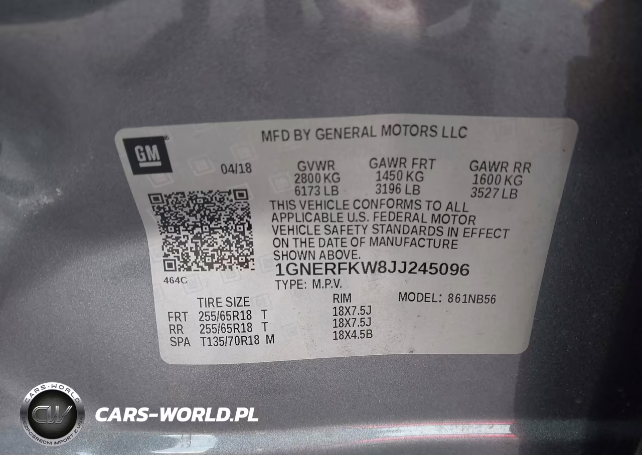 2018 Chevrolet Traverse Ls VIN:1GNERFKW8JJ245096 - 9