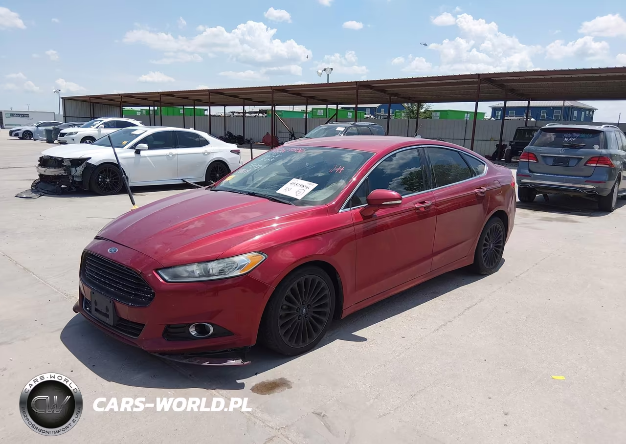 2015 Ford Fusion Titanium VIN:3FA6P0K95FR145048 - 2