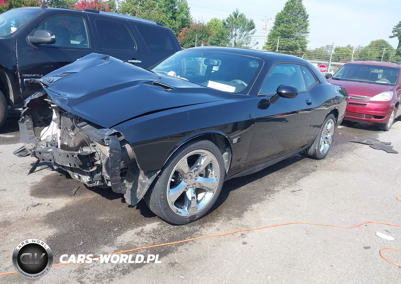 2014 Dodge Challenger Sxt VIN:2C3CDYAG2EH225958 - 2