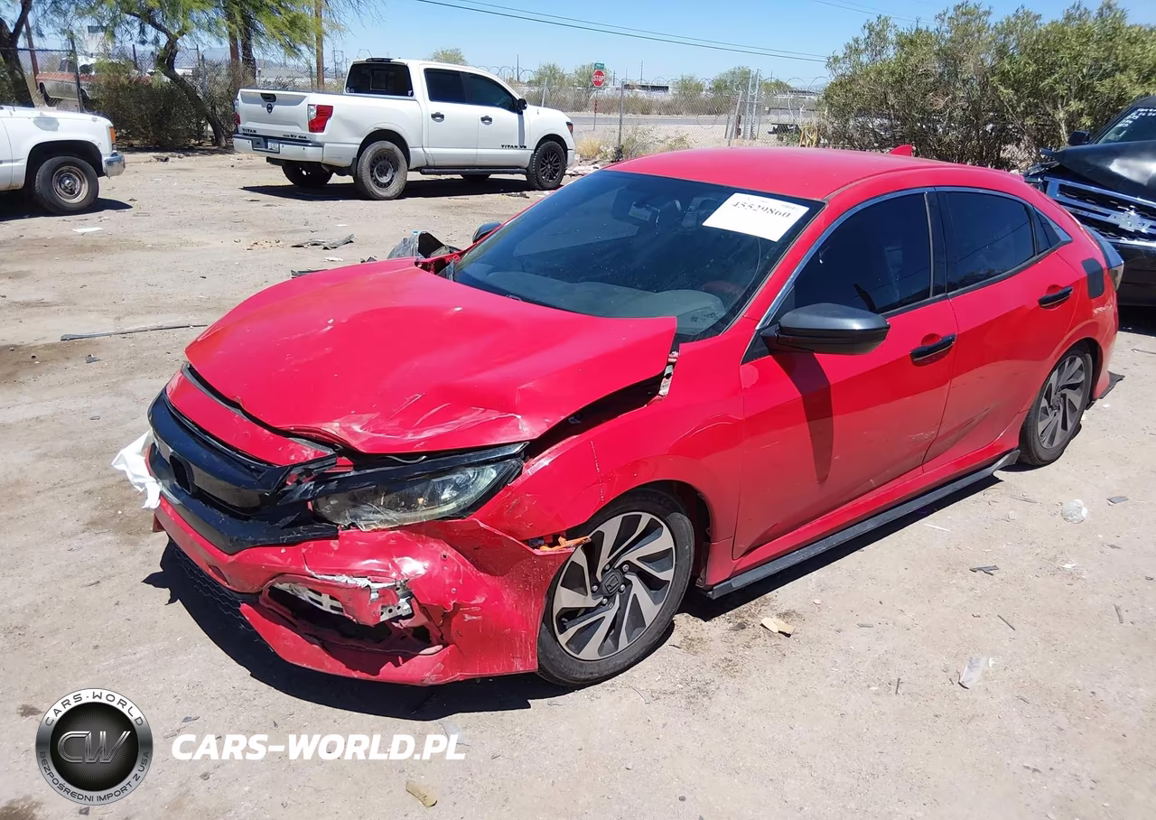 2018 Honda Civic Lx VIN:SHHFK7H27JU204136 - 2