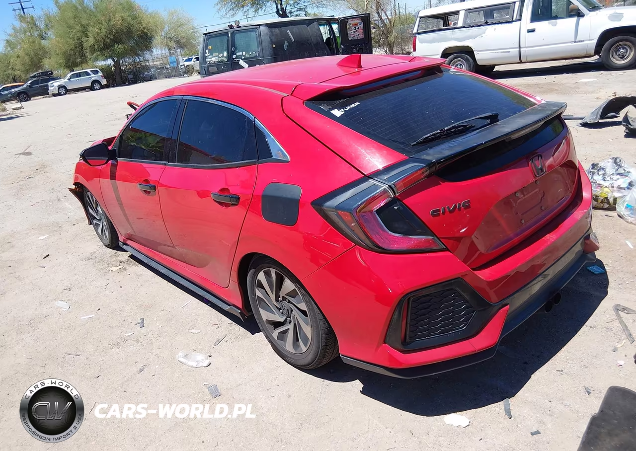 2018 Honda Civic Lx VIN:SHHFK7H27JU204136 - 3