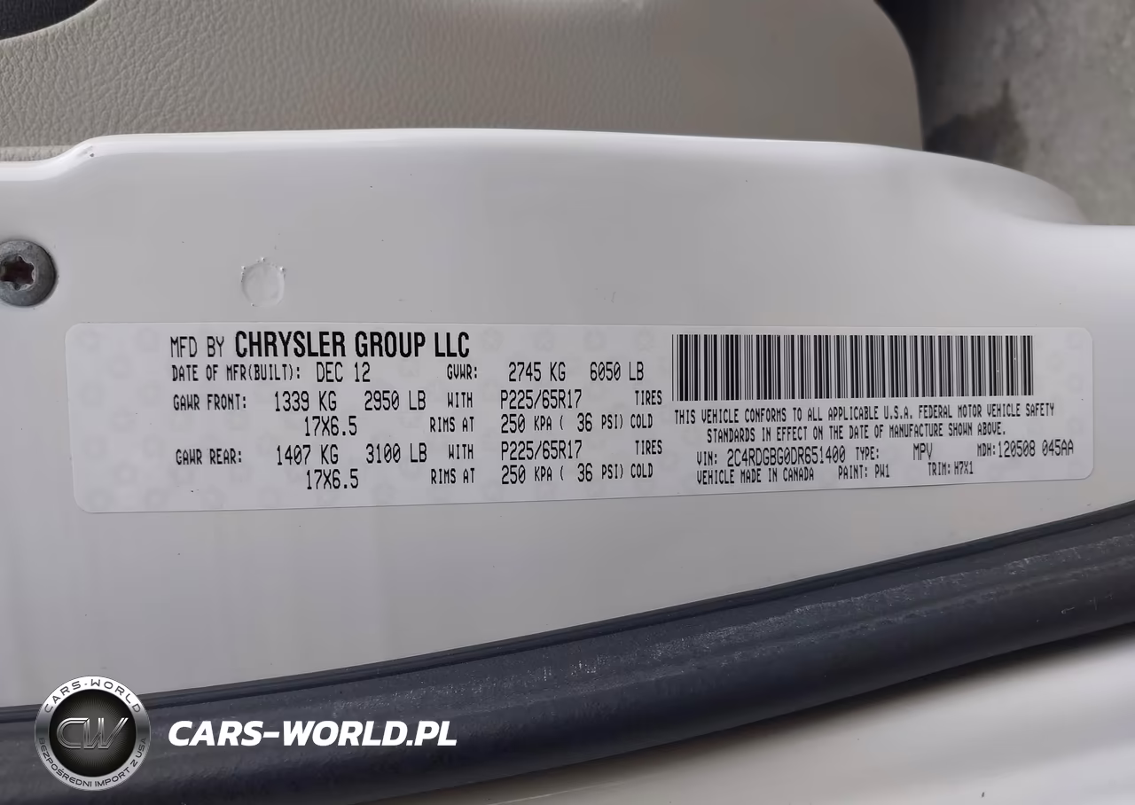 2013 Dodge Grand Caravan Se VIN:2C4RDGBG0DR651400 - 9