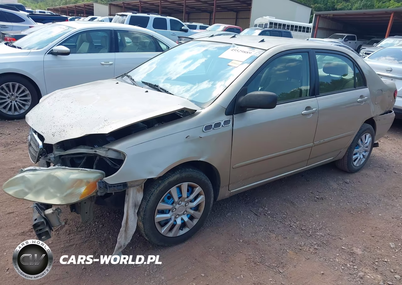 2008 Toyota Corolla Le VIN:2T1BR32E48C875124 - 2