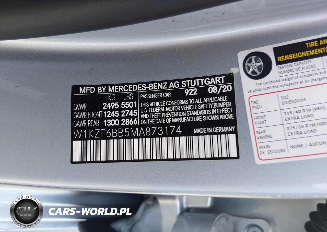 2021 Mercedes-Benz Amg E 53 4Matic VIN:W1KZF6BB5MA873174 - 9