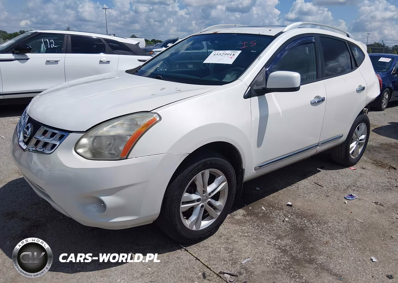 2012 Nissan Rogue Sv VIN:JN8AS5MT9CW302800 - 2