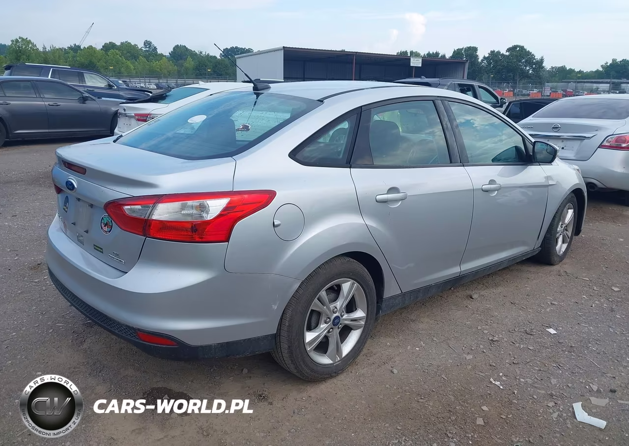 2014 Ford Focus Se VIN:1FADP3F24EL157386 - 4