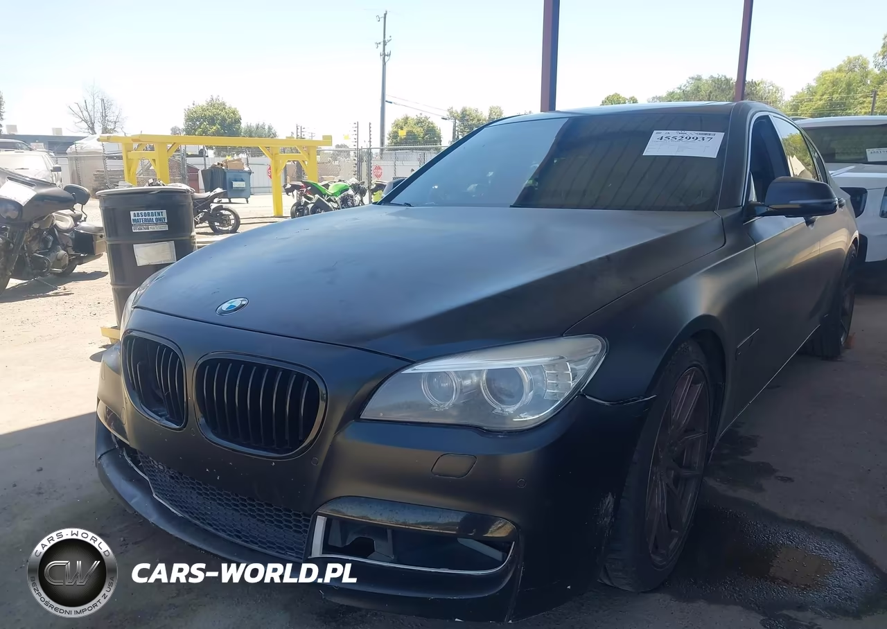 2015 BMW 740I VIN:WBAYA6C52FG273254 - 2