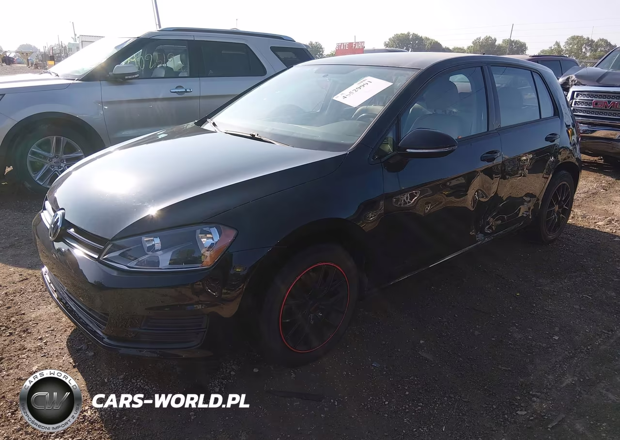 2015 Volkswagen Golf Tdi S 4-Door VIN:3VWRA7AU1FM090728 - 2