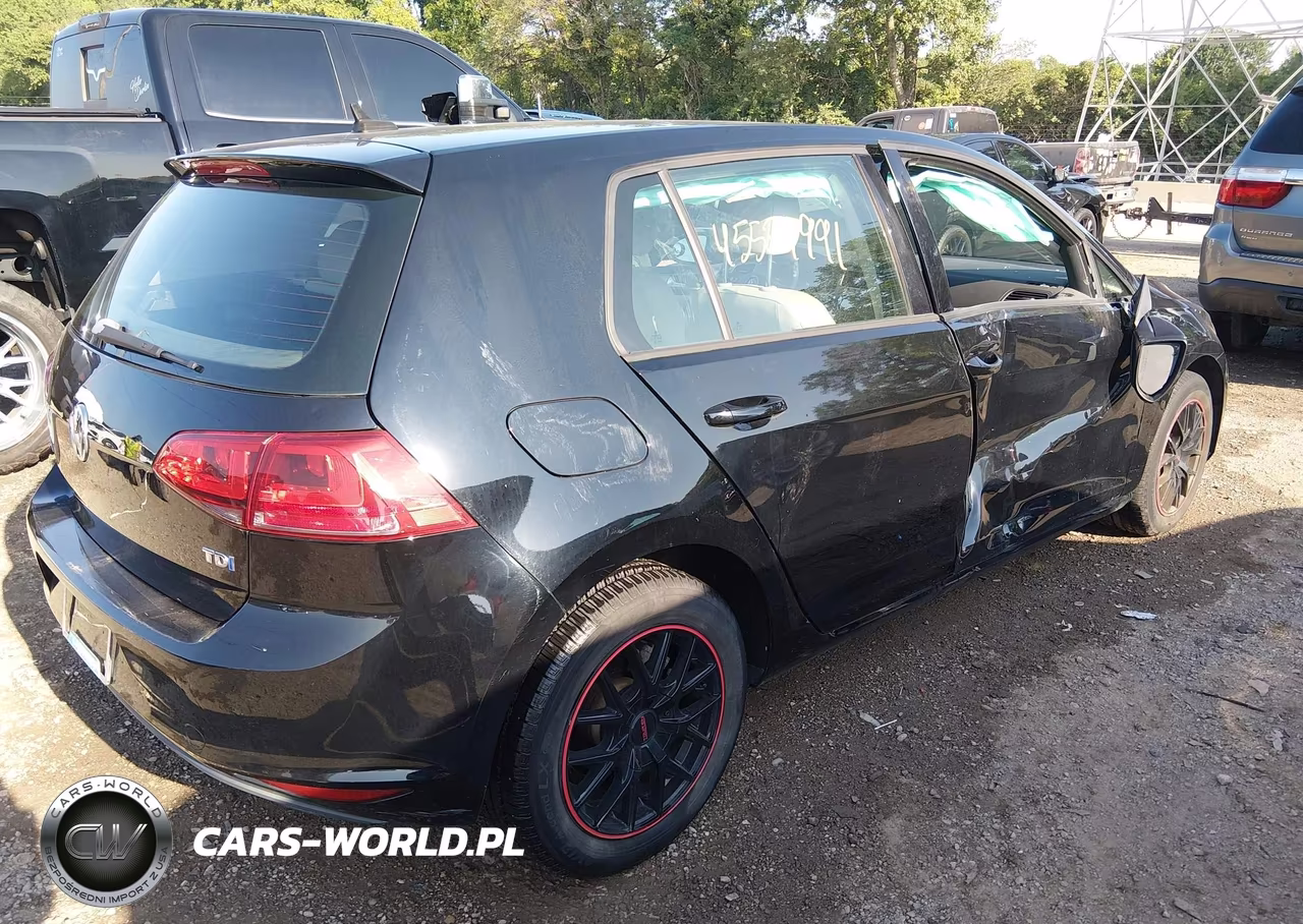 2015 Volkswagen Golf Tdi S 4-Door VIN:3VWRA7AU1FM090728 - 4