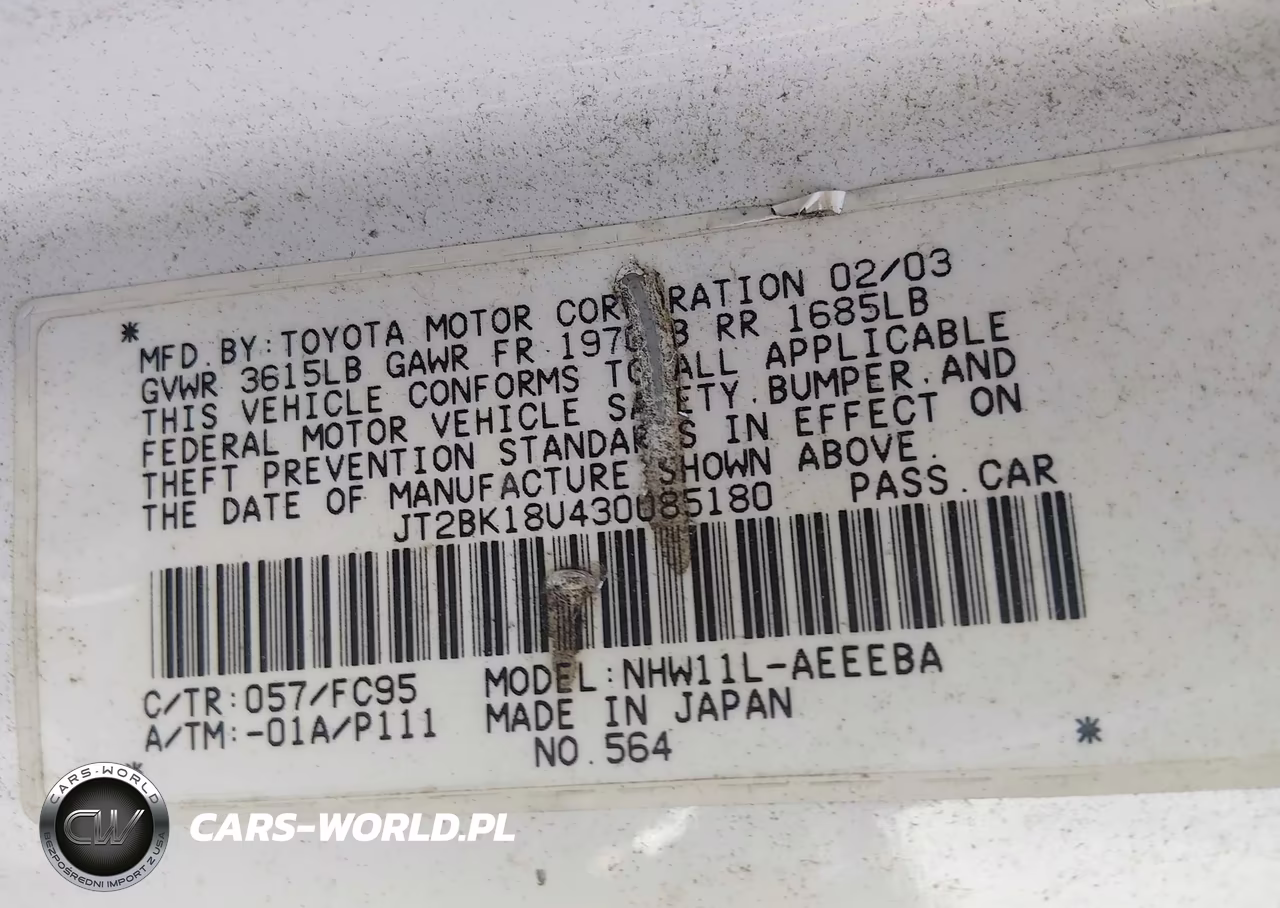 2003 Toyota Prius VIN:JT2BK18U430085180 - 9