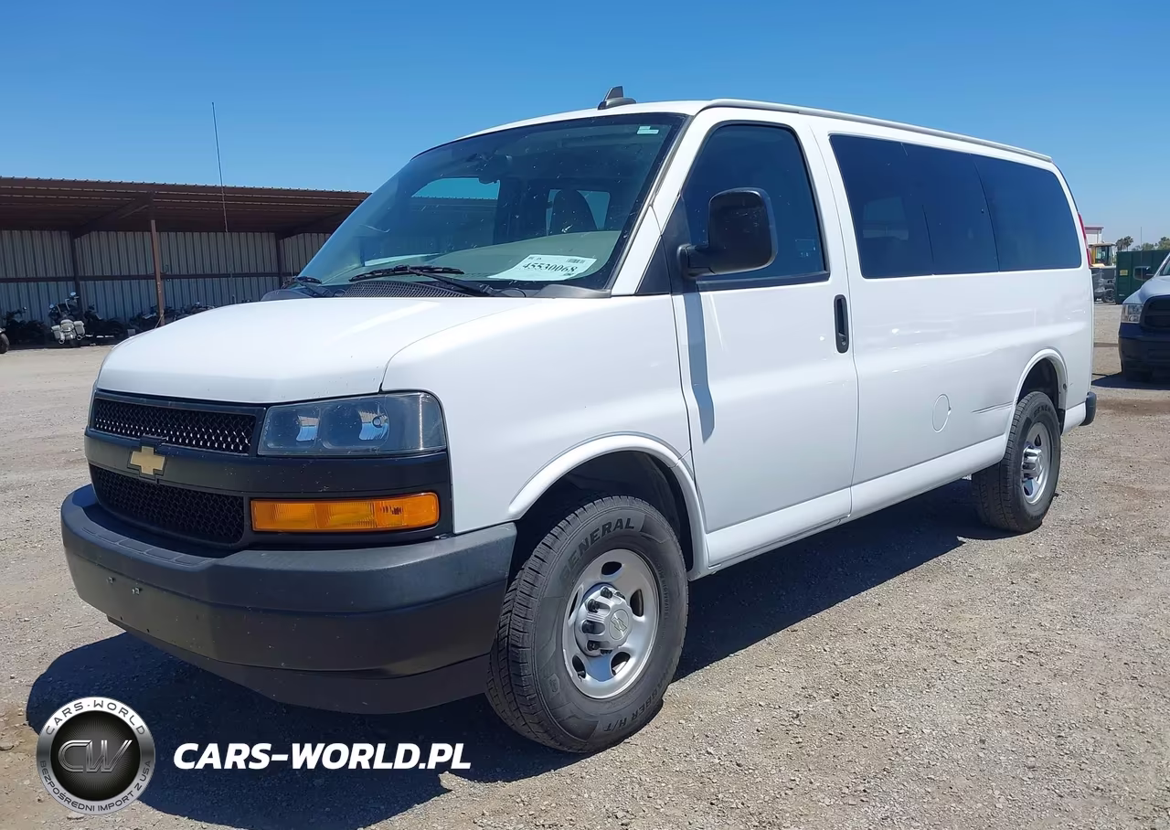 2023 Chevrolet Express Passenger Rwd 2500 Regular Wheelbase Ls VIN:1GAWGEFP9P1108279 - 2