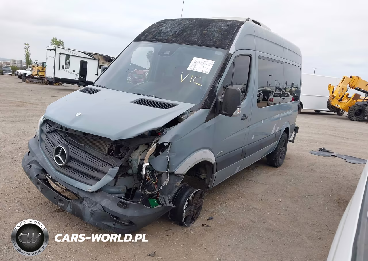 2016 Mercedes-Benz Sprinter 2500 Normal Roof VIN:WDZFE7CD9GP182737 - 2