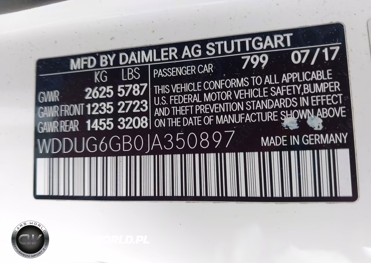 2018 Mercedes-Benz S 450 VIN:WDDUG6GB0JA350897 - 9