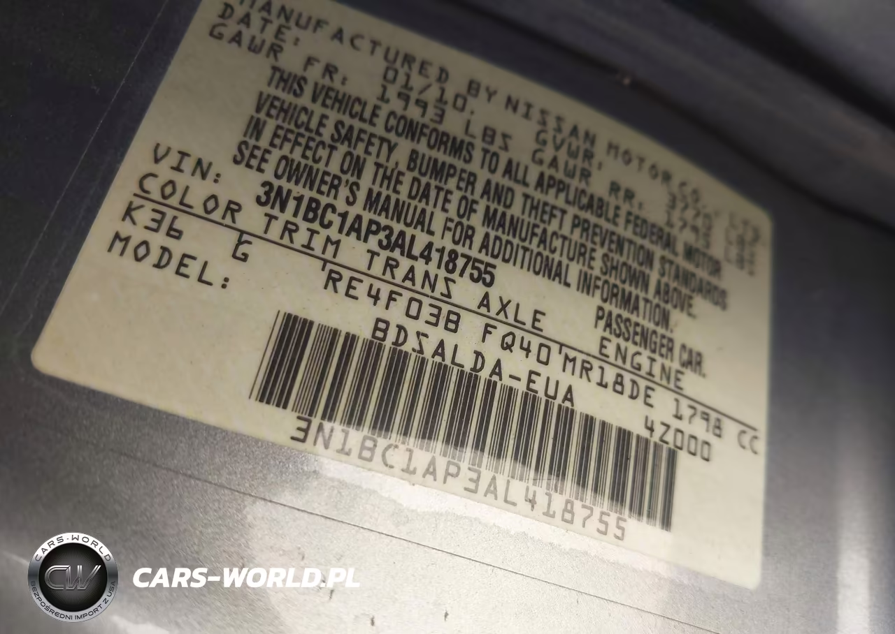 2010 Nissan Versa 1.8S VIN:3N1BC1AP3AL418755 - 9