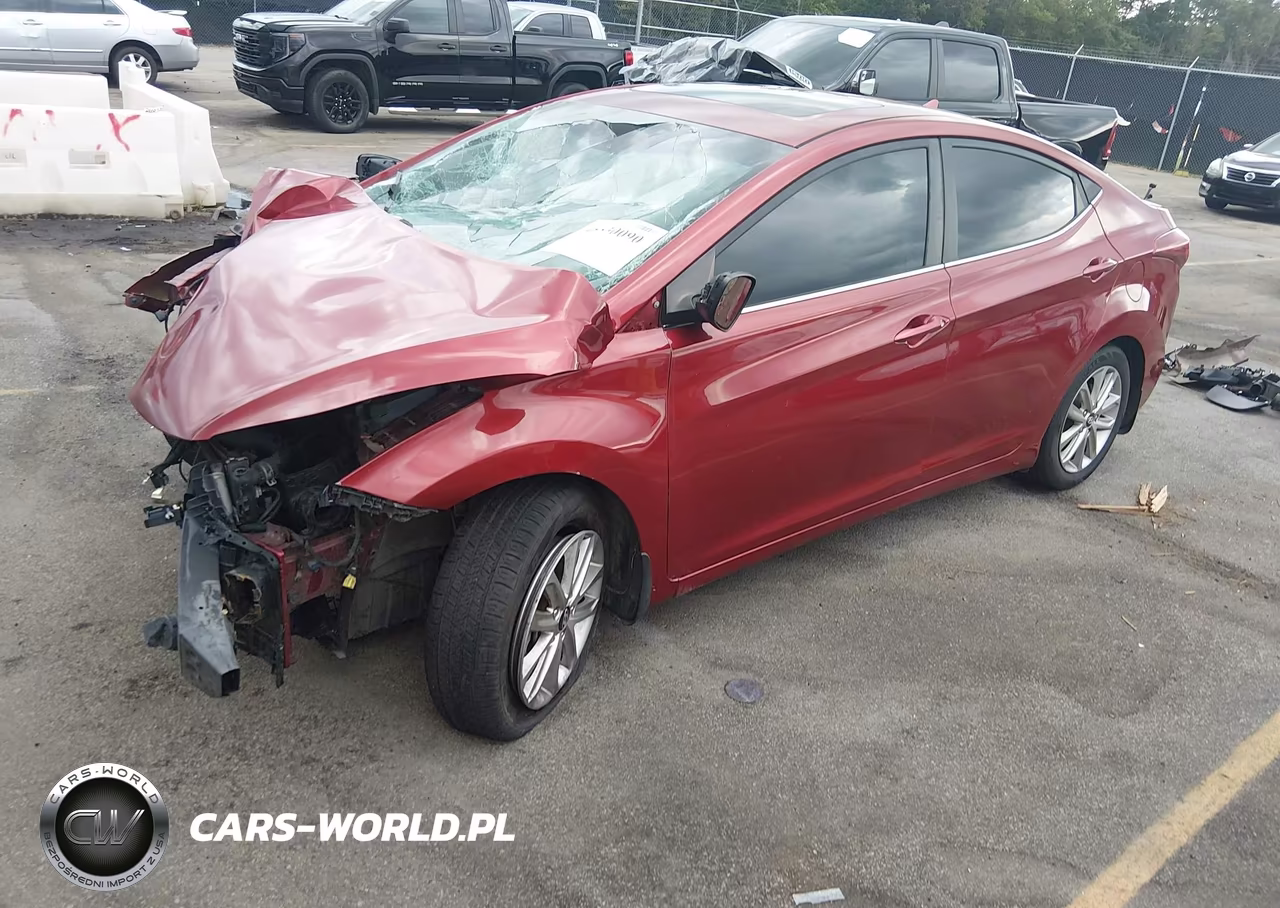 2015 Hyundai Elantra Se VIN:5NPDH4AE1FH591902 - 2