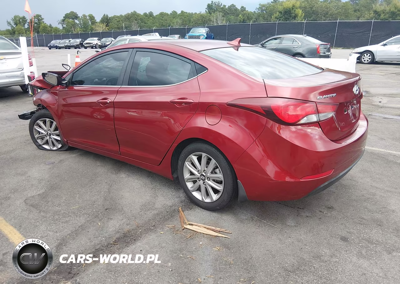 2015 Hyundai Elantra Se VIN:5NPDH4AE1FH591902 - 3