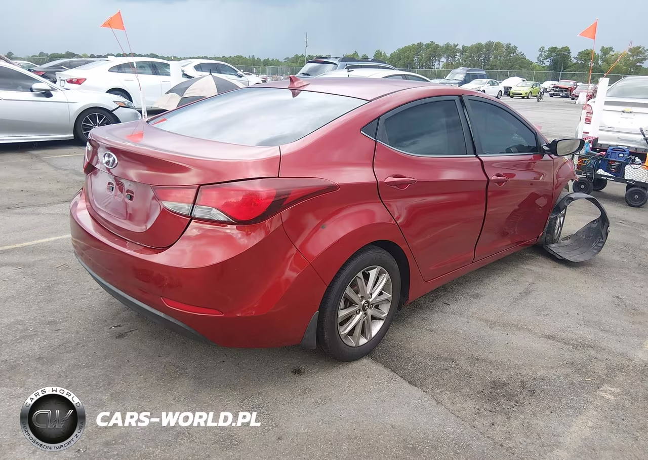 2015 Hyundai Elantra Se VIN:5NPDH4AE1FH591902 - 4