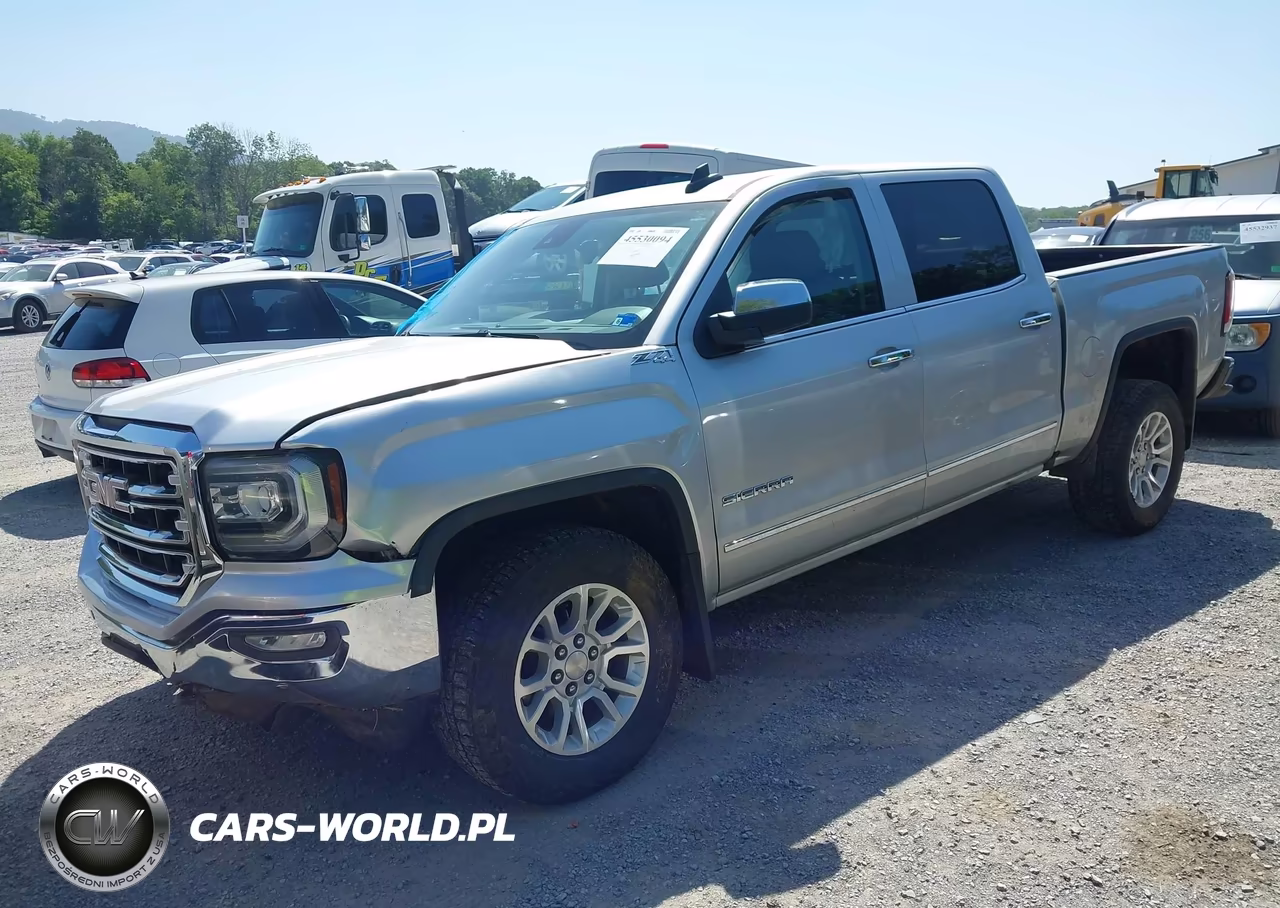 2018 GMC Sierra 1500 Slt VIN:3GTU2NEC9JG431333 - 2